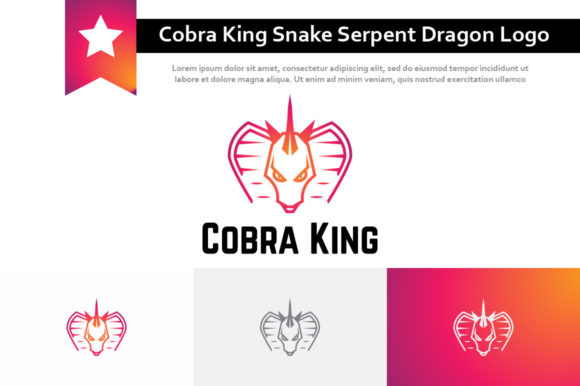 Cobra King Snake Serpent Dragon Logo: A Strategic Design Asset