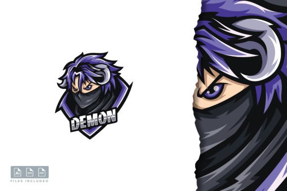 Demon Logo Design: A Vector-Based Solution for Gaming and Esports Teams