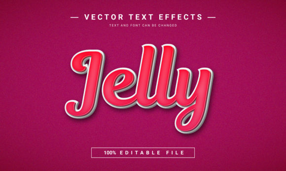 Jelly Editable Text Effect: A Bouncy 3D Style for Your Projects