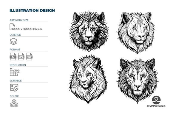 King Lion Faces: The Bold Display Font for Modern Design