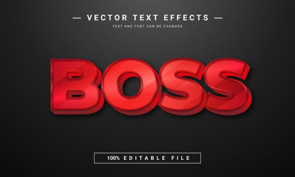 Make Any Text Stand Out: The Boss Editable Text Effect