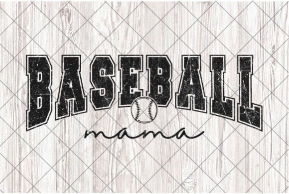 Retro Varsity Mom PNG: Perfect Baseball Mama SVG