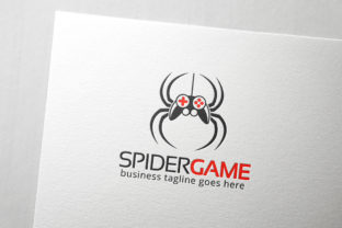 Spider Games Logo: A Gamepad Icon for Modern Brands