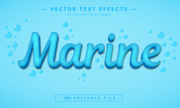 Transform Your Text: The Marine Editable Text Effect Guide